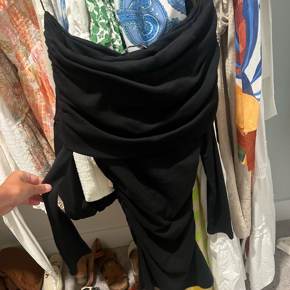 Zara off the shoulder dress